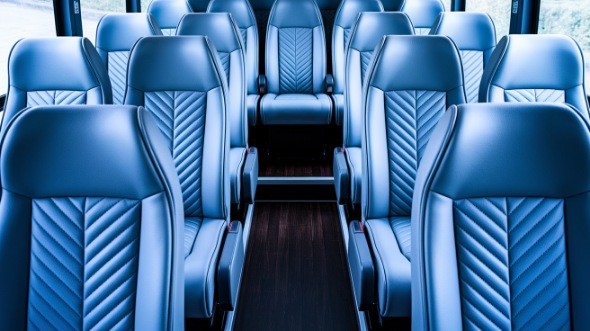 28 passenger minibus inside joliet