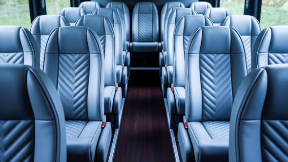 35 passenger minibus inside joliet