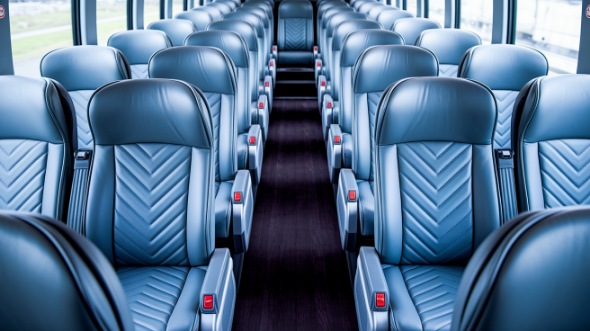 56 passenger charter bus interior joliet