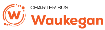 charter bus waukegan logo