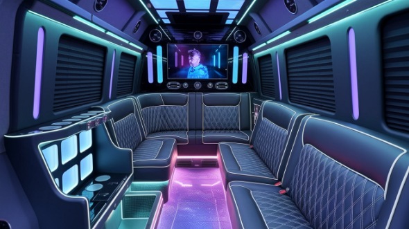 sprinter limo rental inside joliet