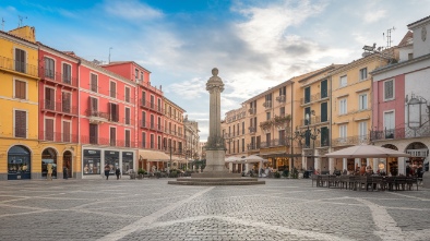 town square